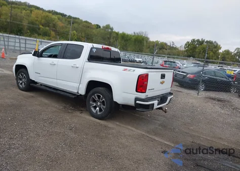 2016 Chevrolet Colorado Z71 из США, поврежденный, VIN 1GCGTDE36G1355582